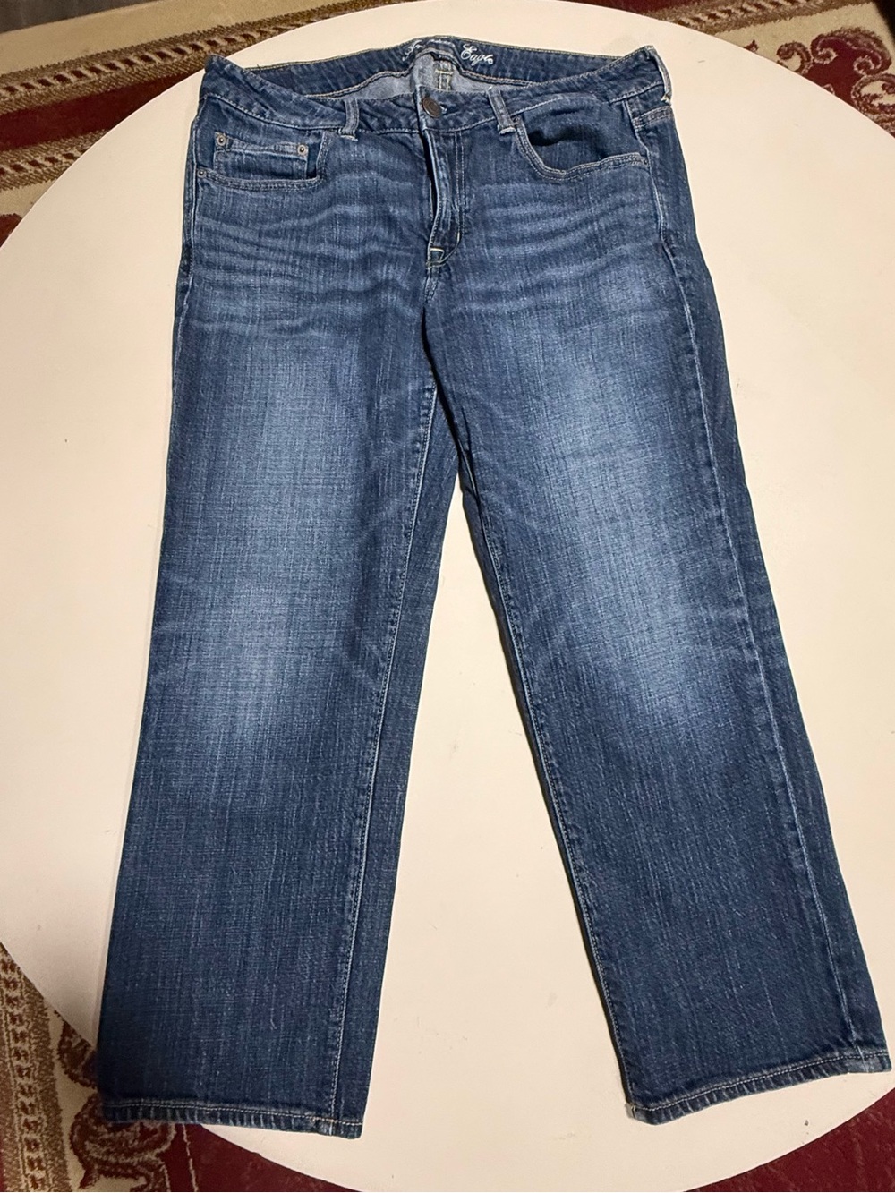American Eagle Outfitters Dark Blue Washed Jeans